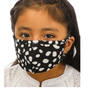 Kids Dalmation Printed Face Mask